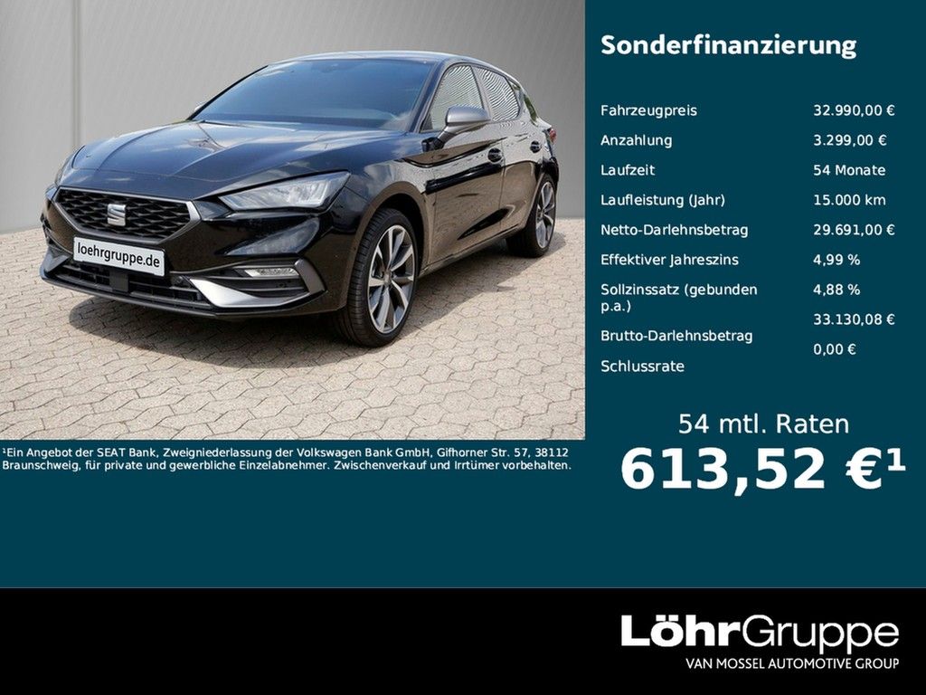 Bild des Angebotes Seat Leon FR 2.0 TDI UPE 45.800 18" Assist Vision+