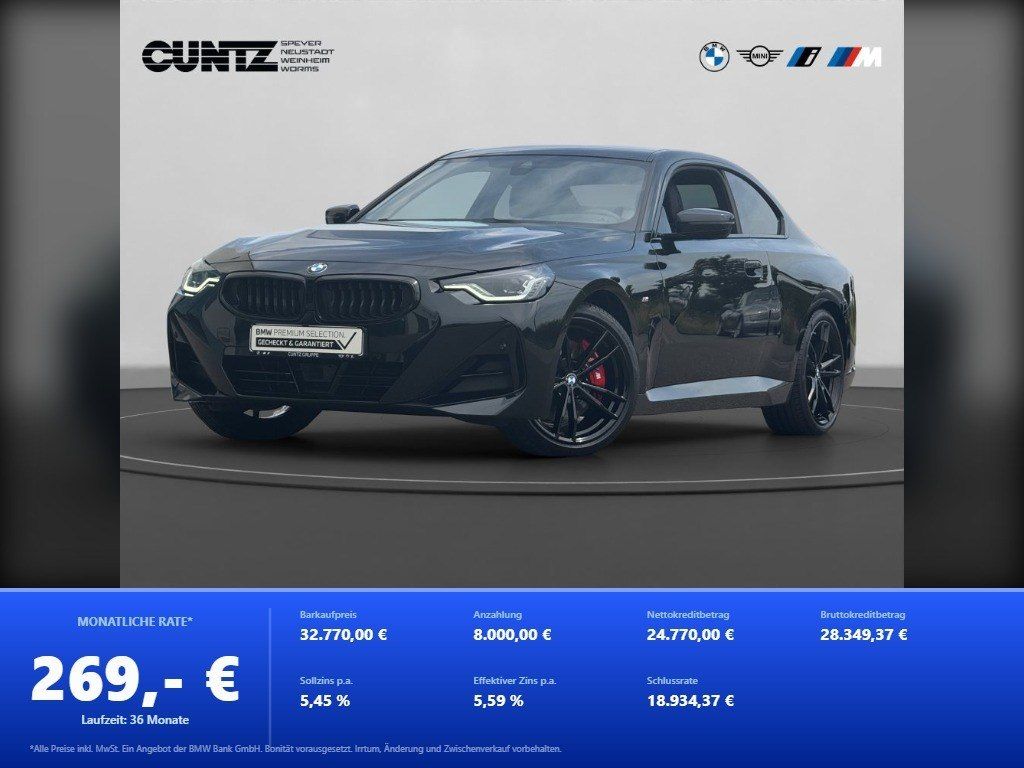 Bild des Angebotes BMW 220i M Paket Head-Up Drive/Parkassist HiFi DAB