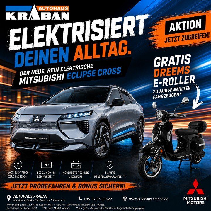 Bild des Angebotes Mitsubishi Eclipse Cross 87kWh 160kW Diamant TOP Luxury + E