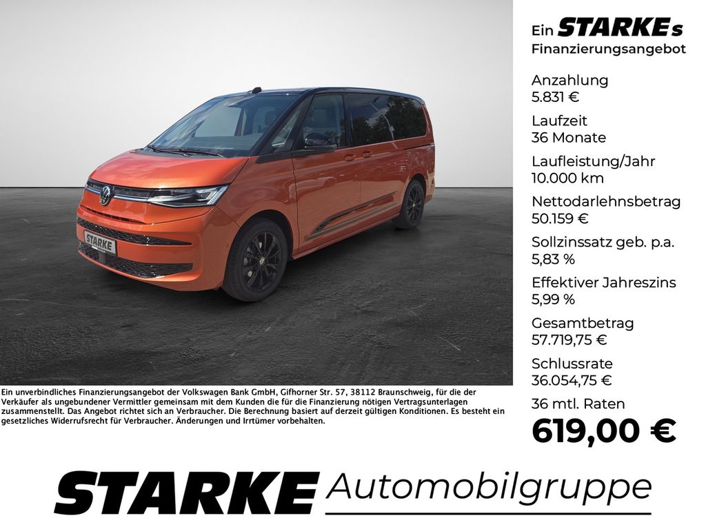 Bild des Angebotes Volkswagen T7 Multivan 2.0 TDI DSG Edition lang  Panodach A