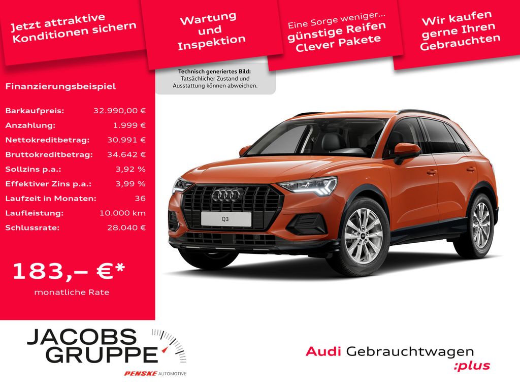 Bild des Angebotes Audi Q3 SUV TFSI S tronic adv.' LED|Komfortp.NaviPlus