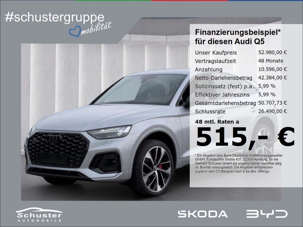Bild des Angebotes Audi Q5 Sportback S-LINE quattro 40TDI*Panodach 21*