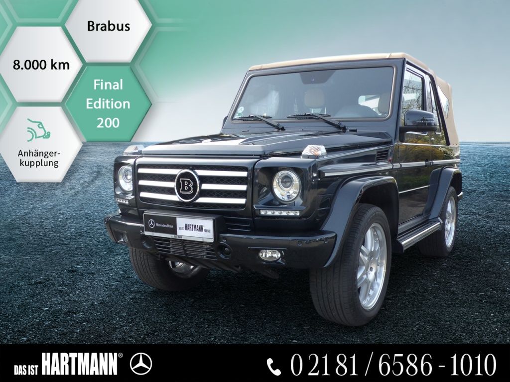 Bild des Angebotes Mercedes-Benz G 500 Cabriolet FINAL EDITION 200+BRABUS+SAMMLER