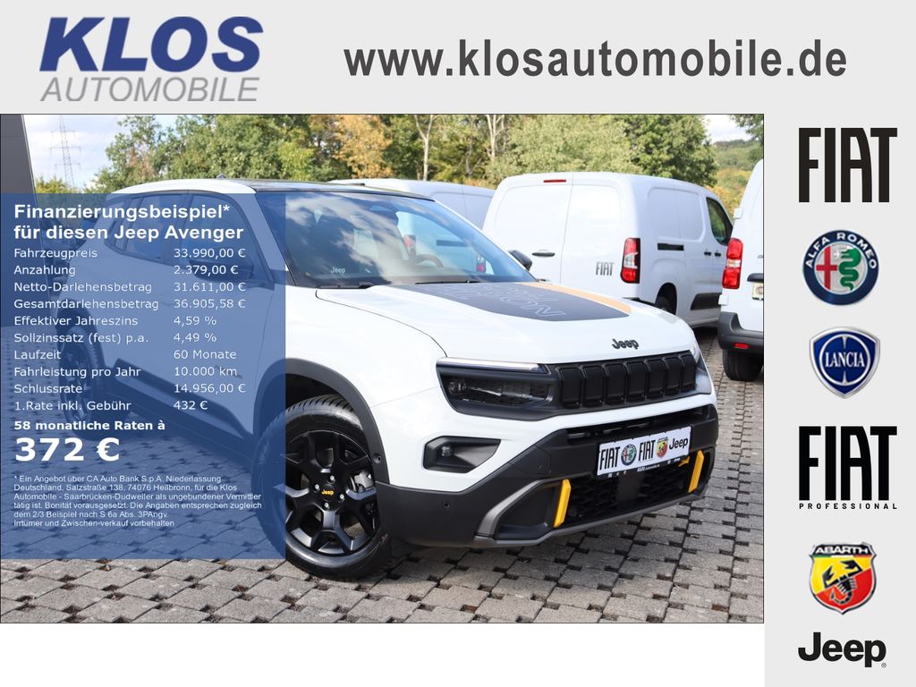 Bild des Angebotes Jeep Avenger THE NORTH FACE 1.2 4xe HYBRID 145 PS DCT
