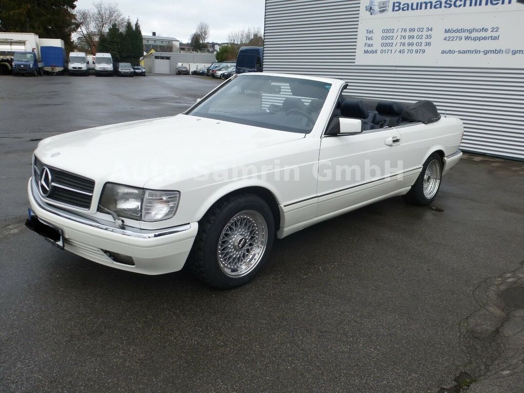 Bild des Angebotes Mercedes-Benz 500 SEC Cabrio elek Dach-TopZustand-Deutses Fahr