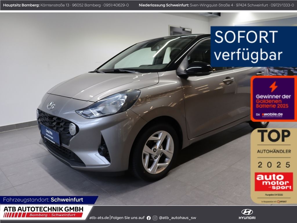Bild des Angebotes Hyundai i10 Trend 1.2l PDC SHZ LenkradHZG Klima Apple Ca