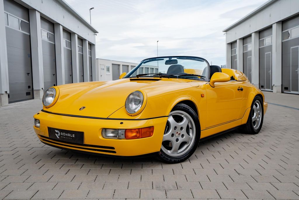 Porsche 964 Speedster | Speedgelb | Schalensitze