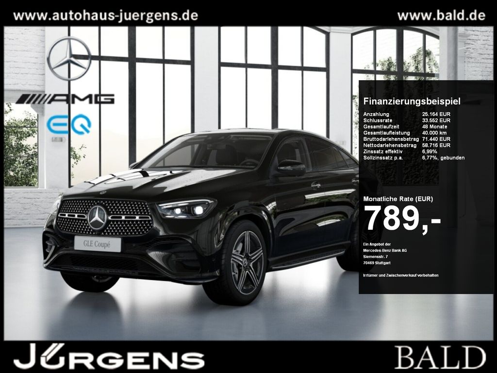 Bild des Angebotes Mercedes-Benz GLE 300 d 4M Coupé AMG-Sport/Pano/AHK/Sitzkl/MLB