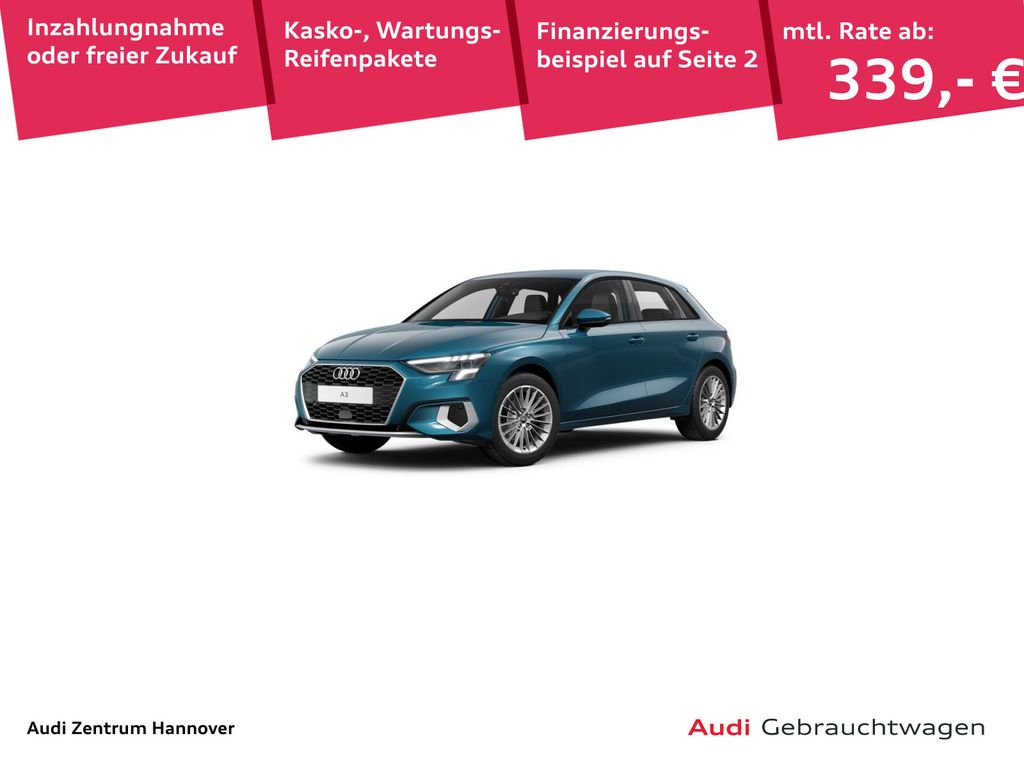Bild des Angebotes Audi A3 Sportback 30 TFSI advanced