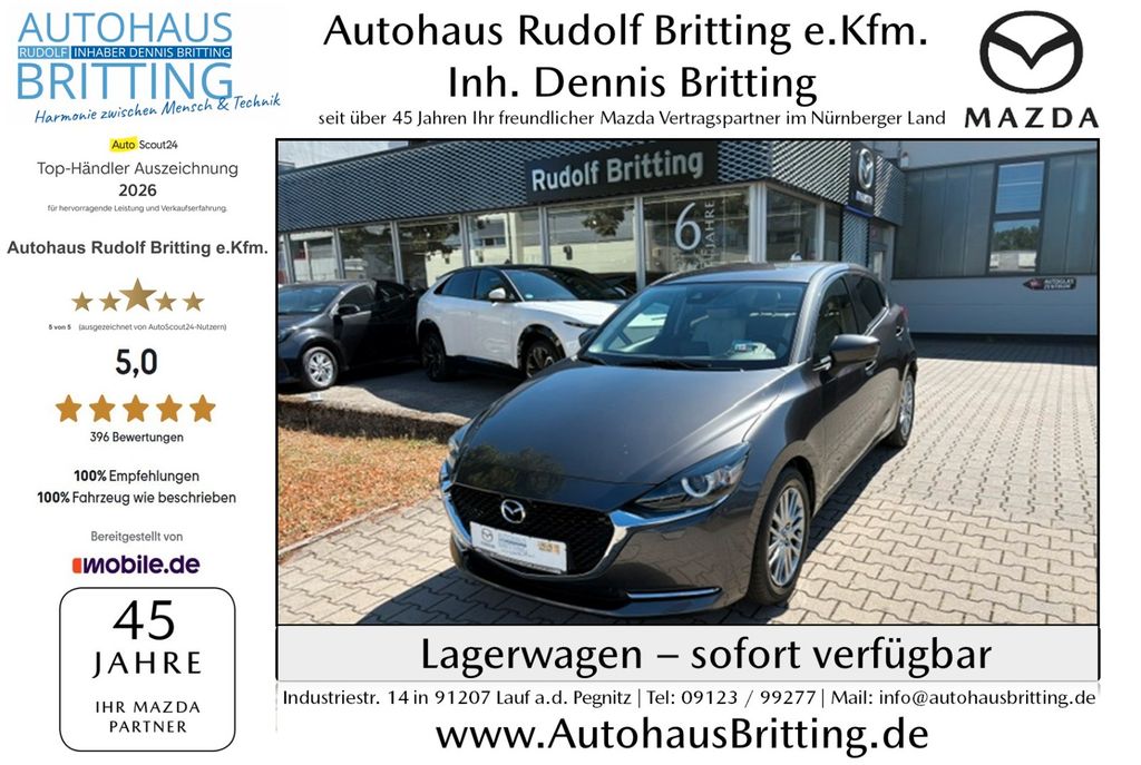 Bild des Angebotes Mazda 2 Benzin 90PS 6GS Edition 100 Navi