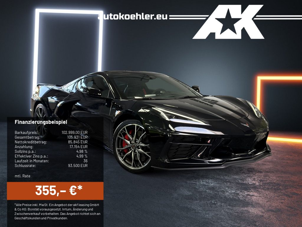 Bild des Angebotes Corvette C8 Coupe 3LT, Z51, Lift, VOLL!!!