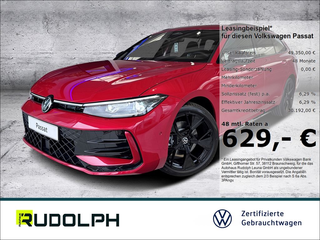 Bild des Angebotes Volkswagen Passat R-line 2.0 TDI DSG LED Navi AHK SHZ Stand
