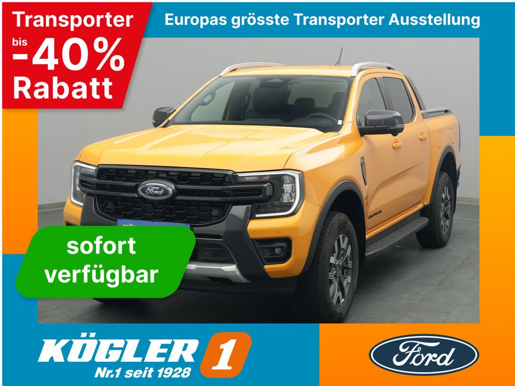 Bild des Angebotes Ford Ranger Doka Wildtrak 281PS PHEV/Techno-P. -16%*