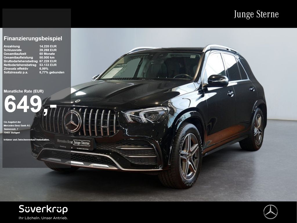 Bild des Angebotes Mercedes-Benz GLE 53 AMG 4M+ Pano HUD 360 AHK Distr Sitzklima