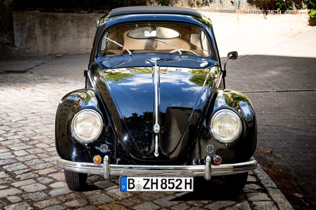 Volkswagen Käfer Brezel Faltdach Rheumaklappe