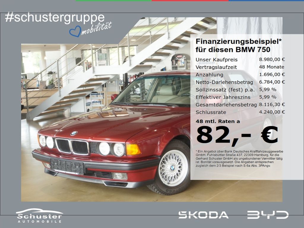 Bild des Angebotes BMW 750 i Autom Liebhaberfahrzeug Klimaaut Schiebed.