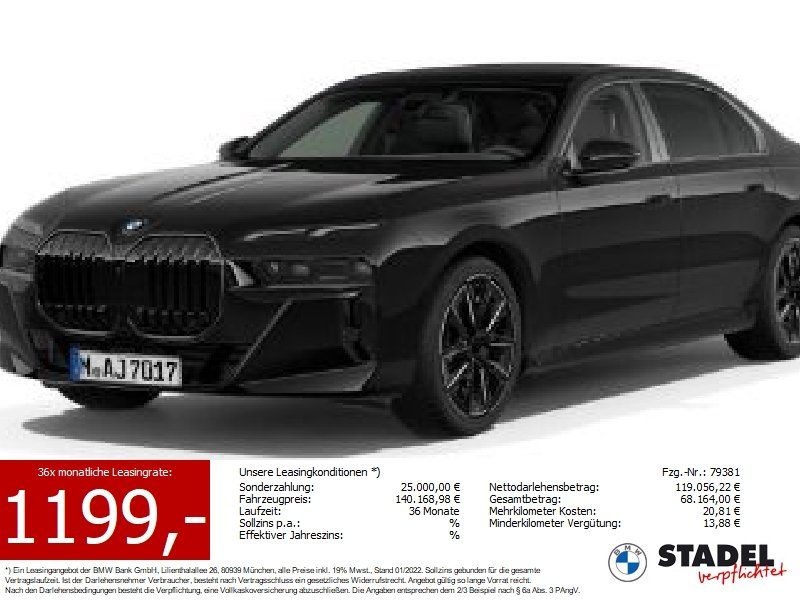 BMW 740d xDrive M Sportpaket