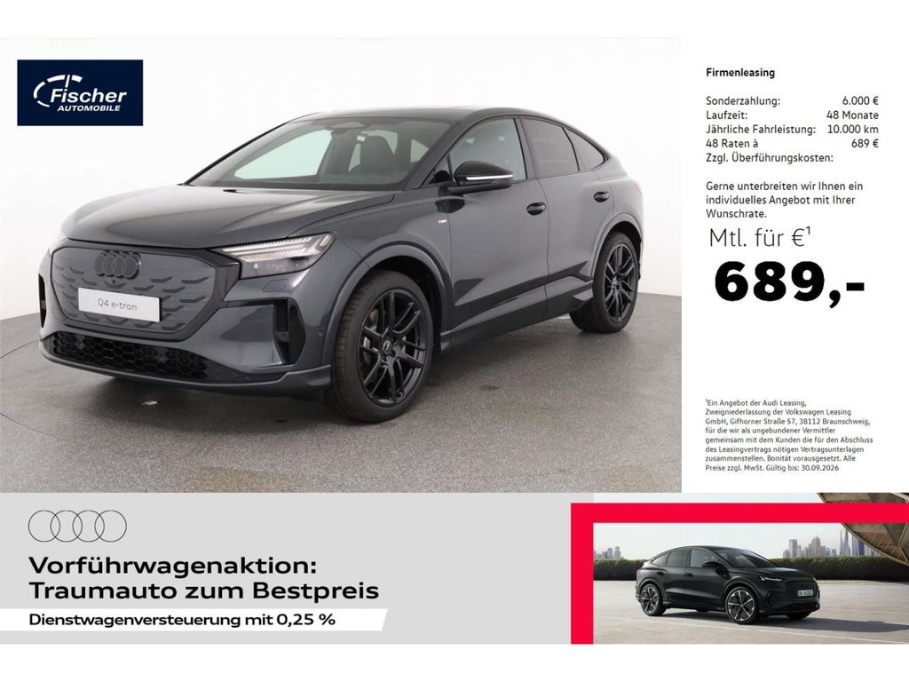 Audi Q4 e-tron Sportback S line