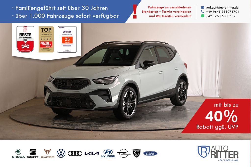 Bild des Angebotes Seat Arona FR Black Edition ACC|AHK|RFK|LED|Navi|C...