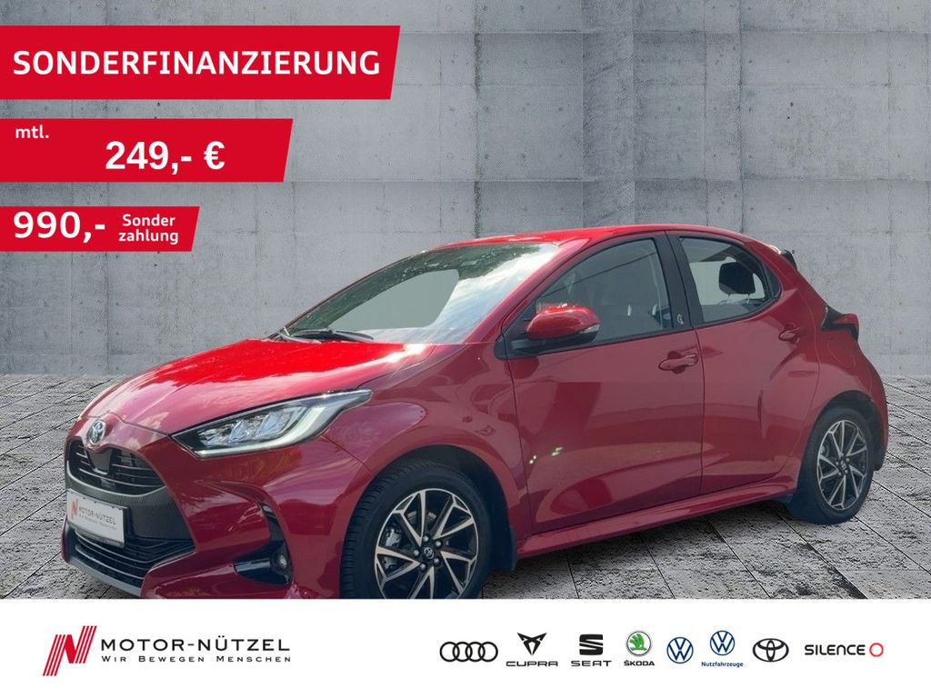 Bild des Angebotes Toyota Yaris 1.5 HSD TEAM LED+NAVI+RFK+GRA+SHZ