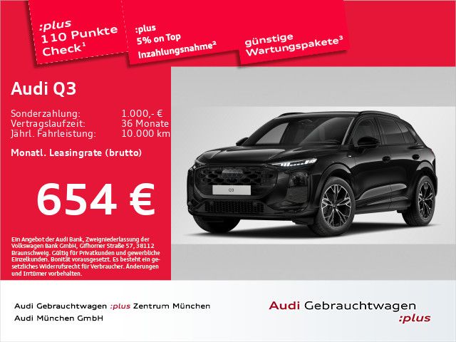 Bild des Angebotes Audi Q3 SUV TFSI 110 kW S tronic