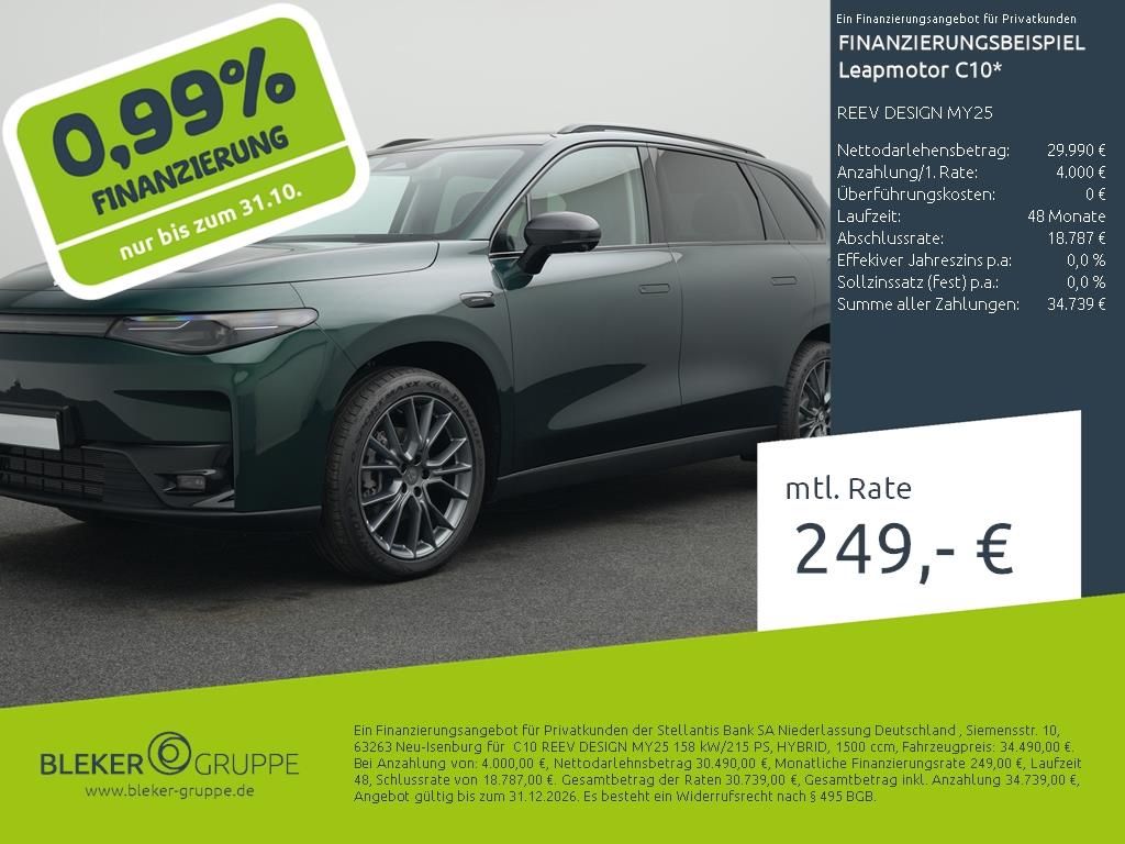 Bild des Angebotes Leapmotor C10 REEV DESIGN MY25