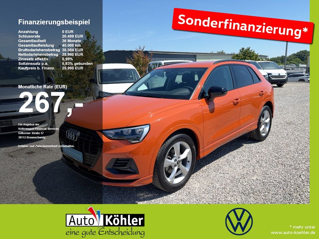 Audi Q3 advanced TFSI S tronic AHK/Kamera/StHz/ACC