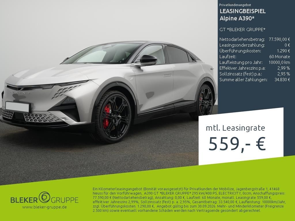 Bild des Angebotes Alpine A390 GT *BLEKER GRUPPE*