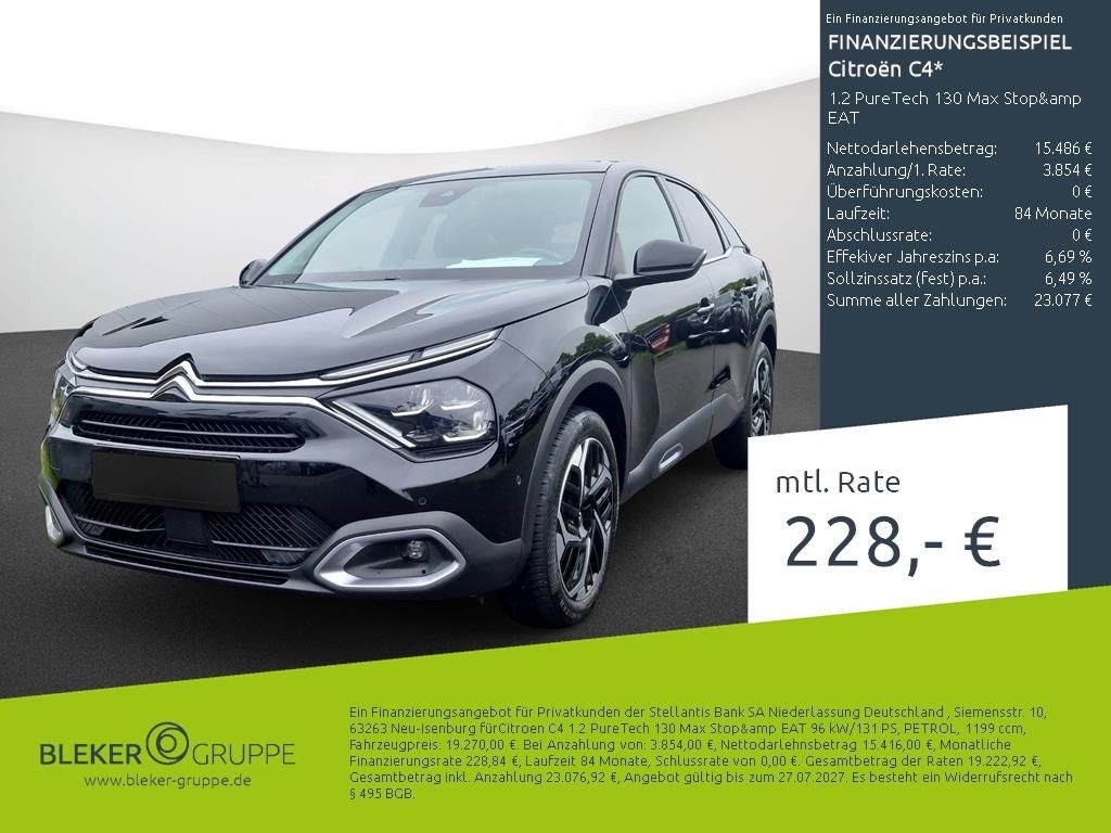 Bild des Angebotes Citroën C4 1.2 PureTech 130 Max Stop&amp EAT