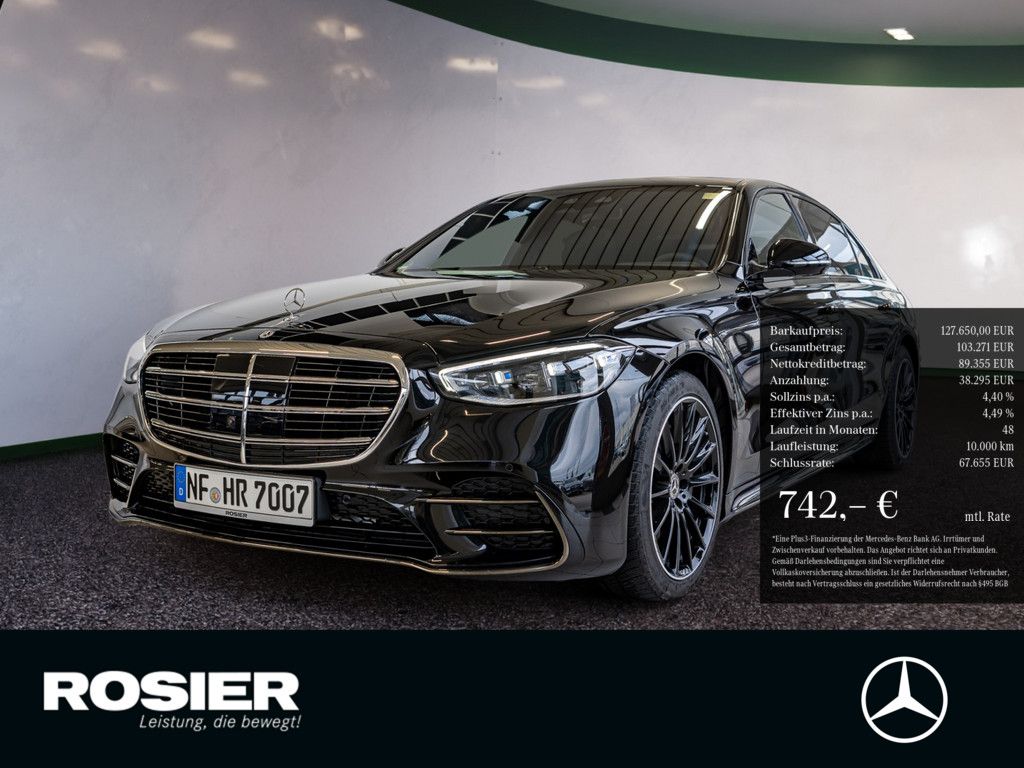 Bild des Angebotes Mercedes-Benz S 580 4M lang Limousine Edition Night Standhz. A