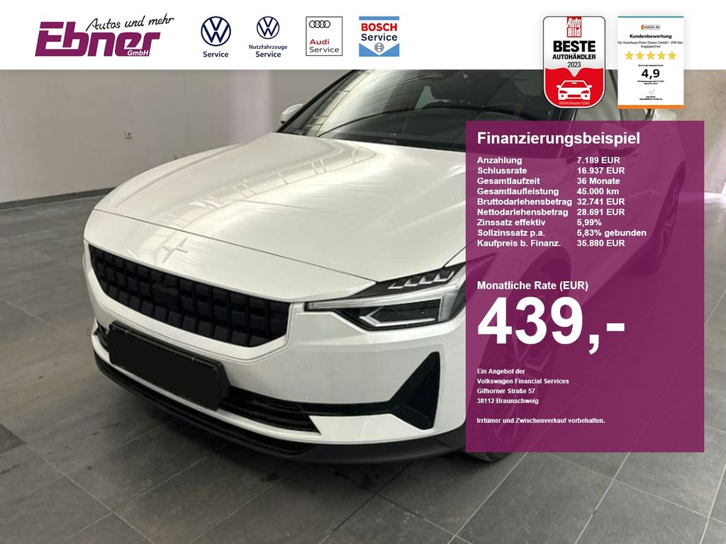 Bild des Angebotes Polestar 2 PERFORMANCE PLUS PANO+MEMORY+WPUMPE+HK-SOUND+B