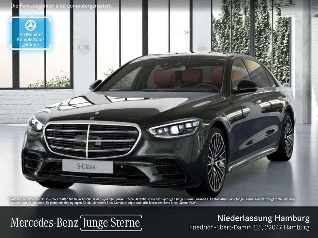 Bild des Angebotes Mercedes-Benz S 400 d 4M lang AMG/21"/Fahrass+/Pano/Sitzklima/