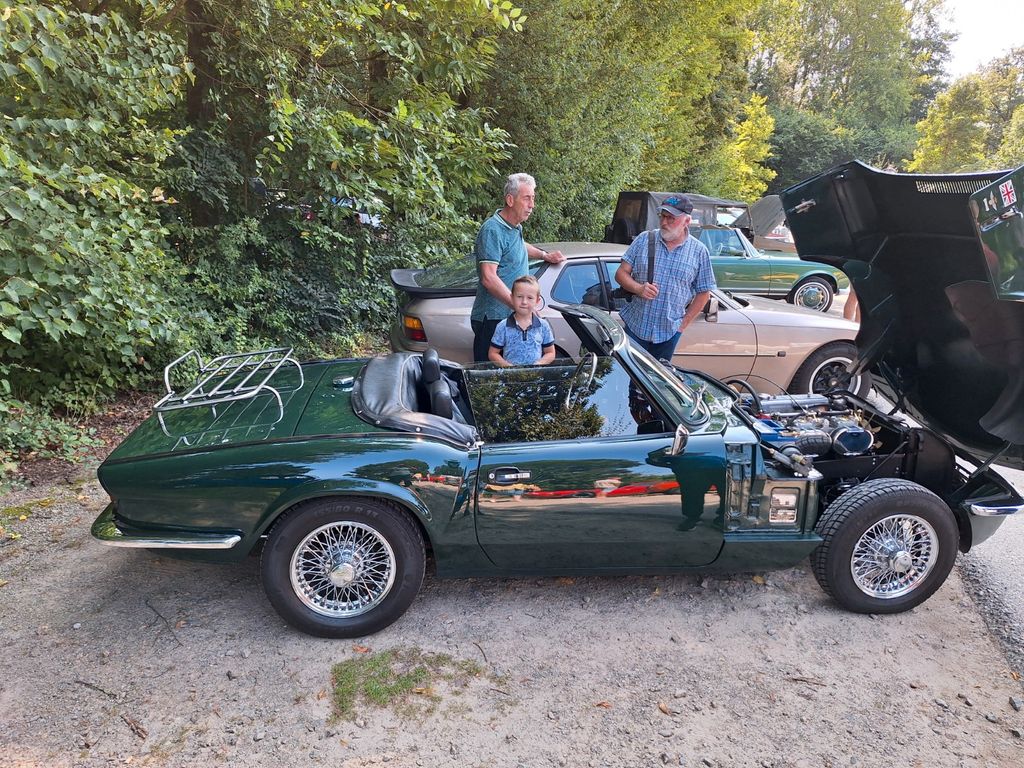 Bild des Angebotes Triumph Spitfire 1500 Weber Vergaser Speichenfelgen tüv