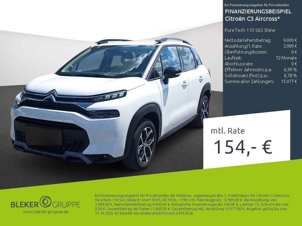 Bild des Angebotes Citroën C3 Aircross PureTech 110 S&S Shine
