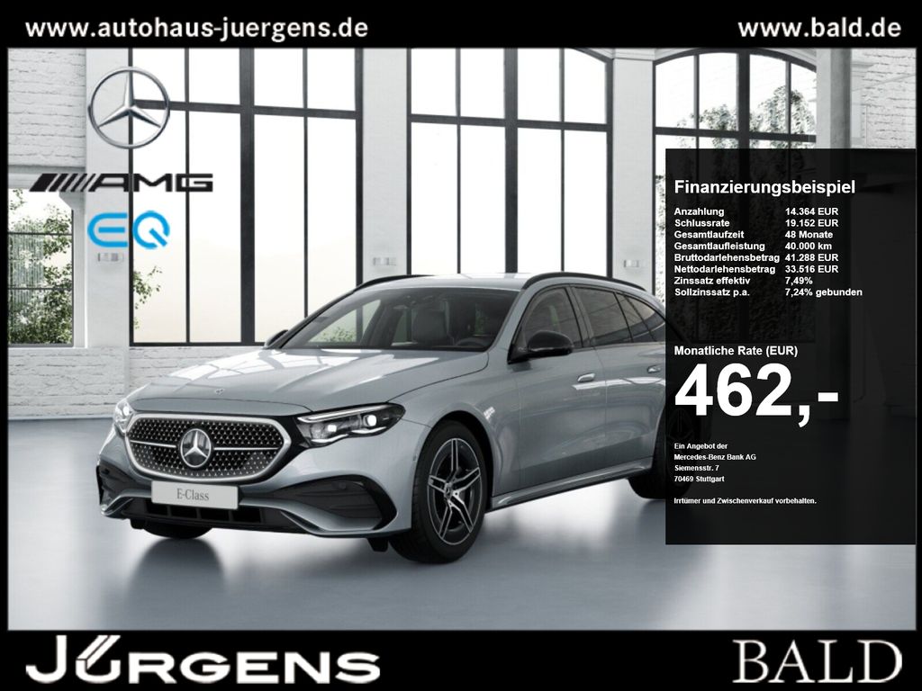 Bild des Angebotes Mercedes-Benz E 200 4M T AMG-Sport/Super/Leder/DIGITAL/360/19'