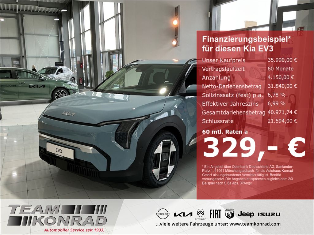 Bild des Angebotes Kia EV3 Earth 58.3 WinterConnect/Upgrade/DriveWise/S