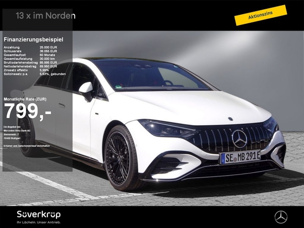 Bild des Angebotes Mercedes-Benz EQE 43 4M AMG BURM MEMO 360 AIRMATIC DISTR PANO