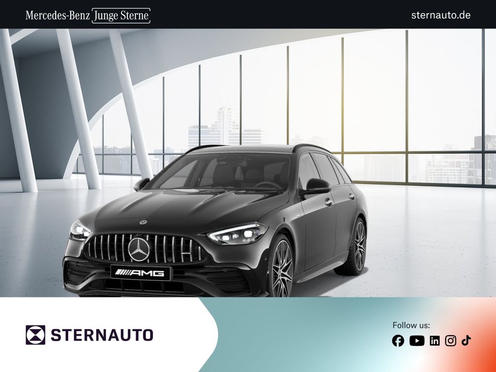 Bild des Angebotes Mercedes-Benz C 43 AMG 4M T Night Pano-Dach 360°Cam HA-Lenkung