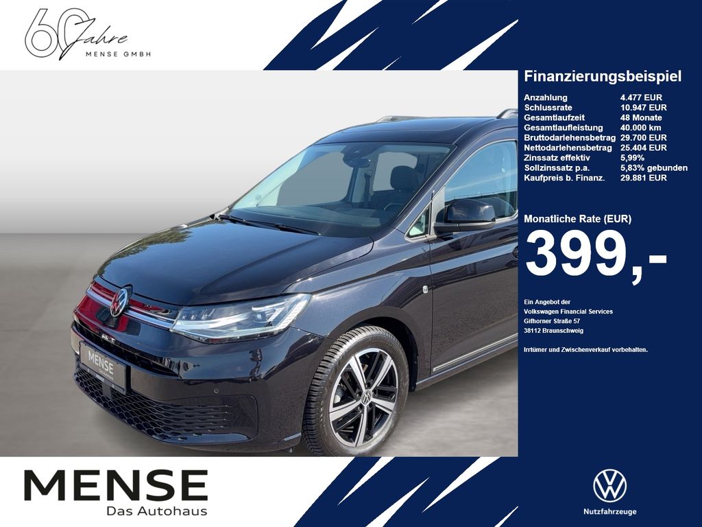 Bild des Angebotes Volkswagen Caddy Life Dark Label 75kW CarPlay AHK Pano LED