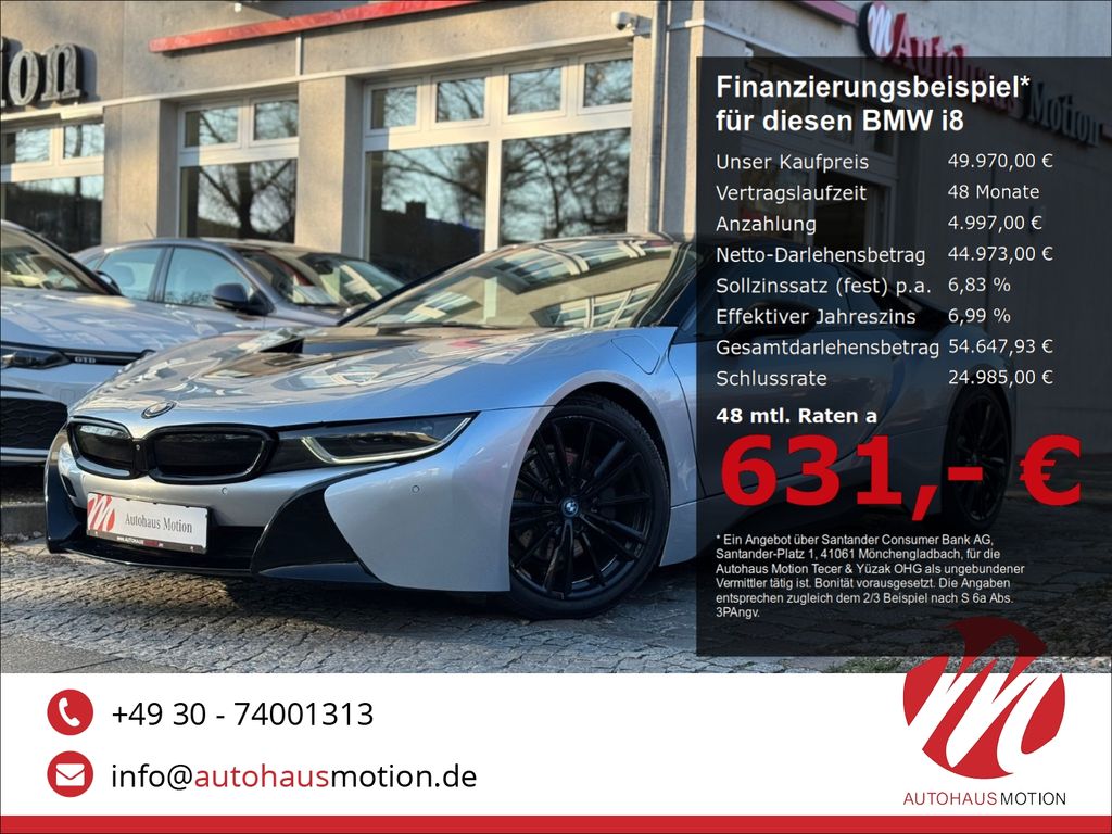 Bild des Angebotes BMW i8 Coupe LED HUD SHZ LEDER KOLLISIONWARNER