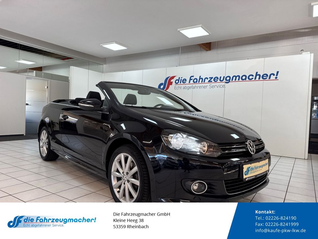 Bild des Angebotes Volkswagen Golf VI Cabriolet Lounge BMT Navi Dyn. Kurvenlic