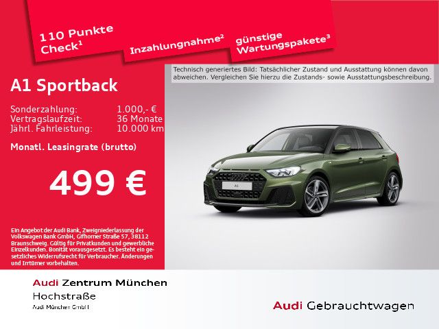 Bild des Angebotes Audi A1 Sportback 30 TFSI S tronic S line Virtual