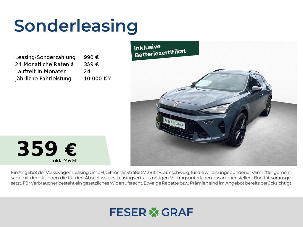 Bild des Angebotes Cupra Formentor 1.5 TSI e-Hybrid 200 kW VZ Black Editi
