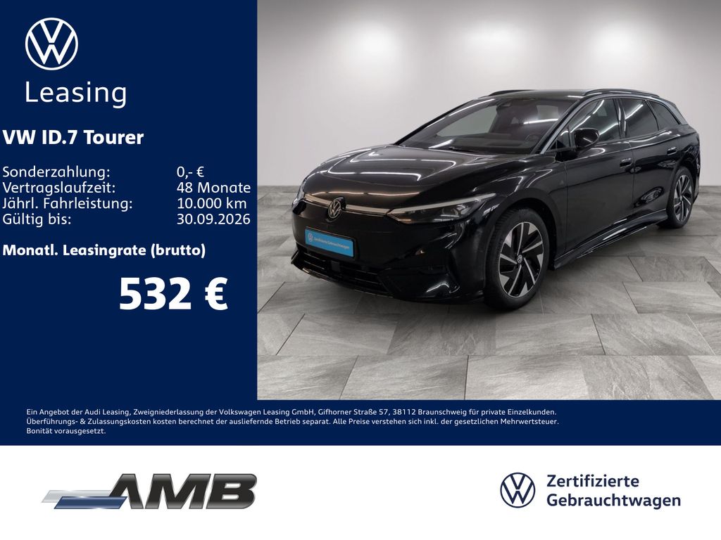Bild des Angebotes Volkswagen ID.7 Tourer Pro 82kWh/AHK/Matrix/360°/Wärmepumpe