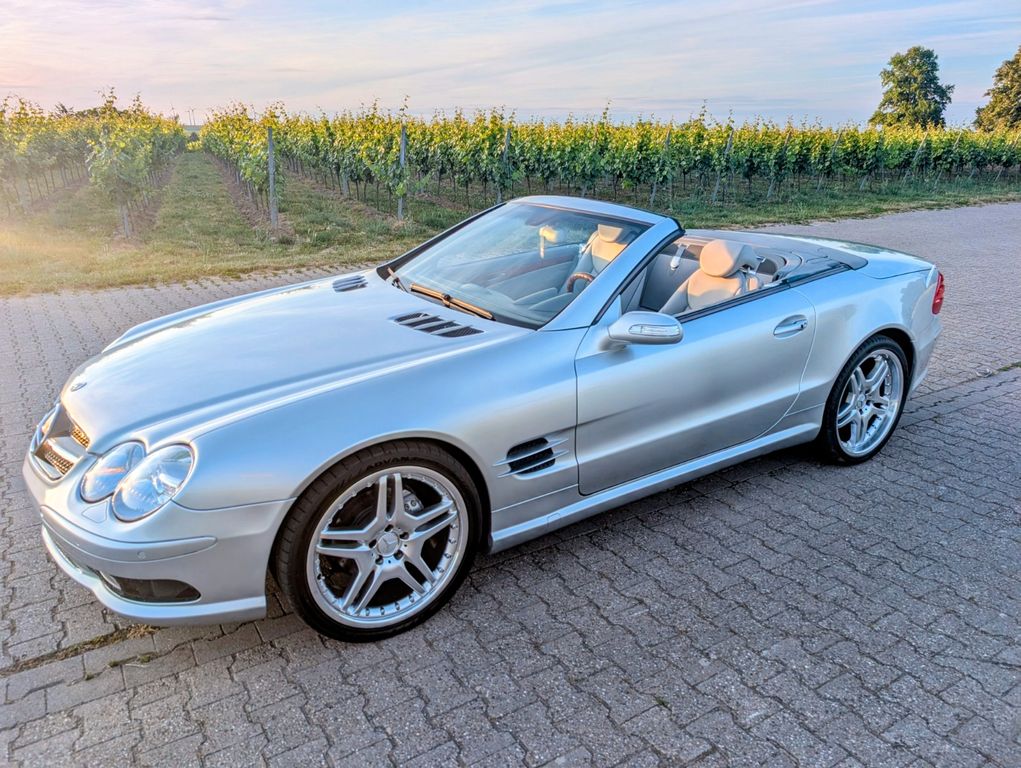 Bild des Angebotes Mercedes-Benz SL 500 r230 AMG PAKET ABC NEU KEYLESS GO TÜV NEU