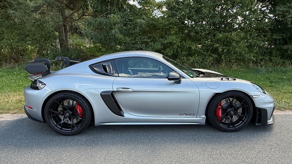 Bild des Angebotes Porsche 718 Cayman GT4 RS | Weissach | Lift | GT-Silber