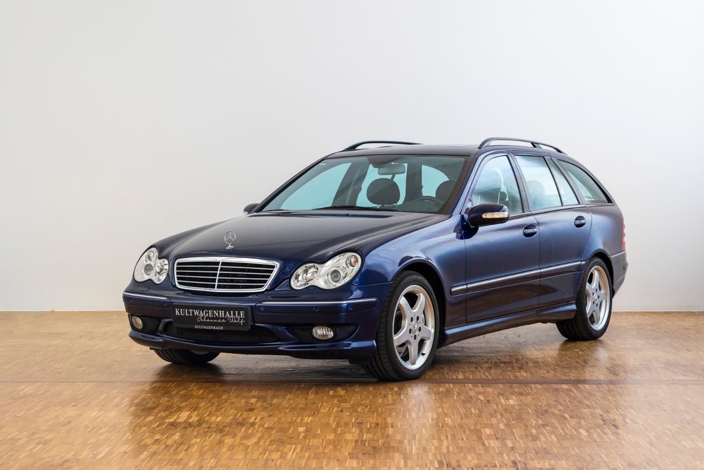 Bild des Angebotes Mercedes-Benz C 32 AMG T  *Designo*Mysticblau*Leder*116tkm*