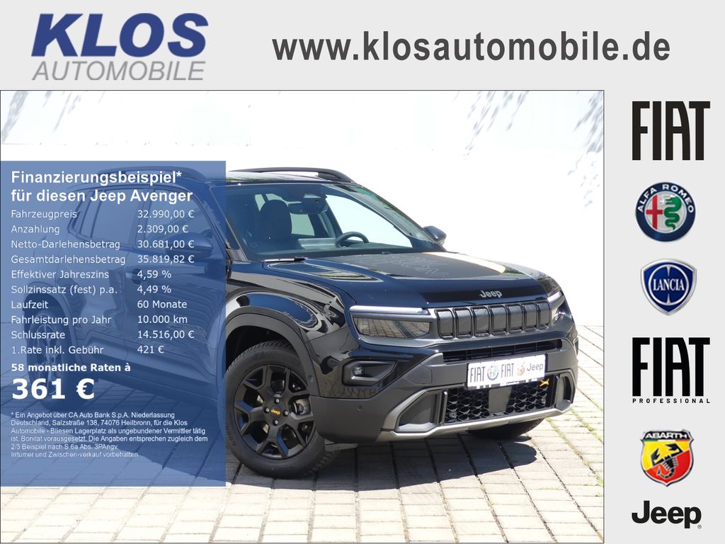 Bild des Angebotes Jeep Avenger THE NORTH FACE 1.2 4xe HYBRID 145 PS DCT