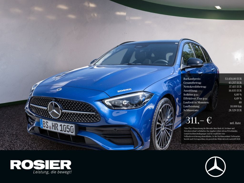 Bild des Angebotes Mercedes-Benz C 220 d T AMG Line NIGHT AHK PANO LED 360° NAVI
