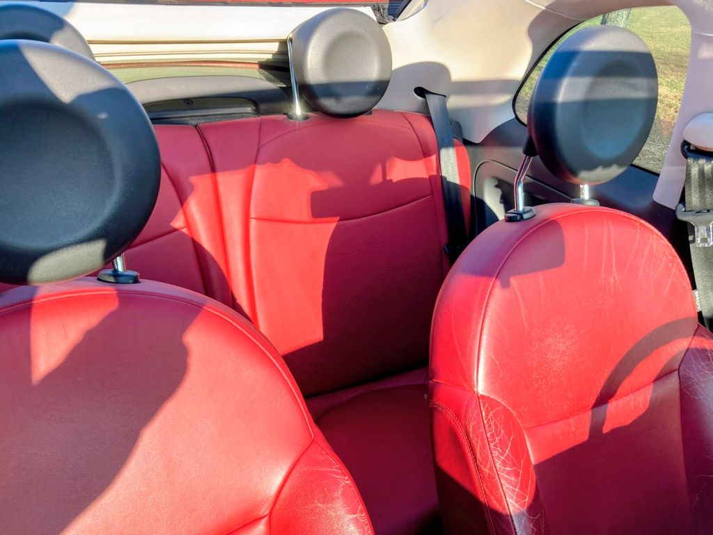 Bild des Angebotes Fiat 500C  Lounge, Xenon, Automatik, Leder rot